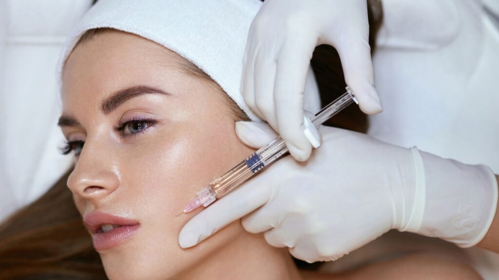 Woman getting fillers - Choosing the Types of Body Fillers