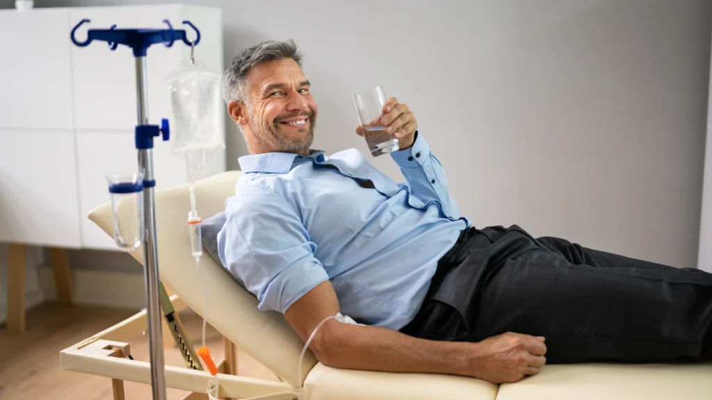 IV drip therapy in Dubai